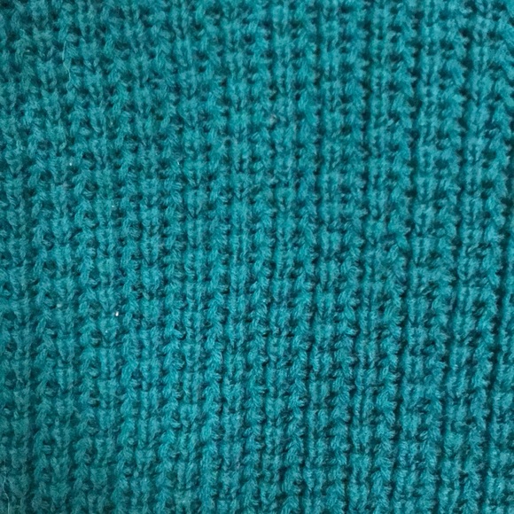 CHAUS teal sweater. CHEAP! - Picture 2 of 3